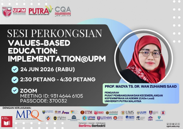 Sharing Session Values-Based Education : Implementation@UPM
