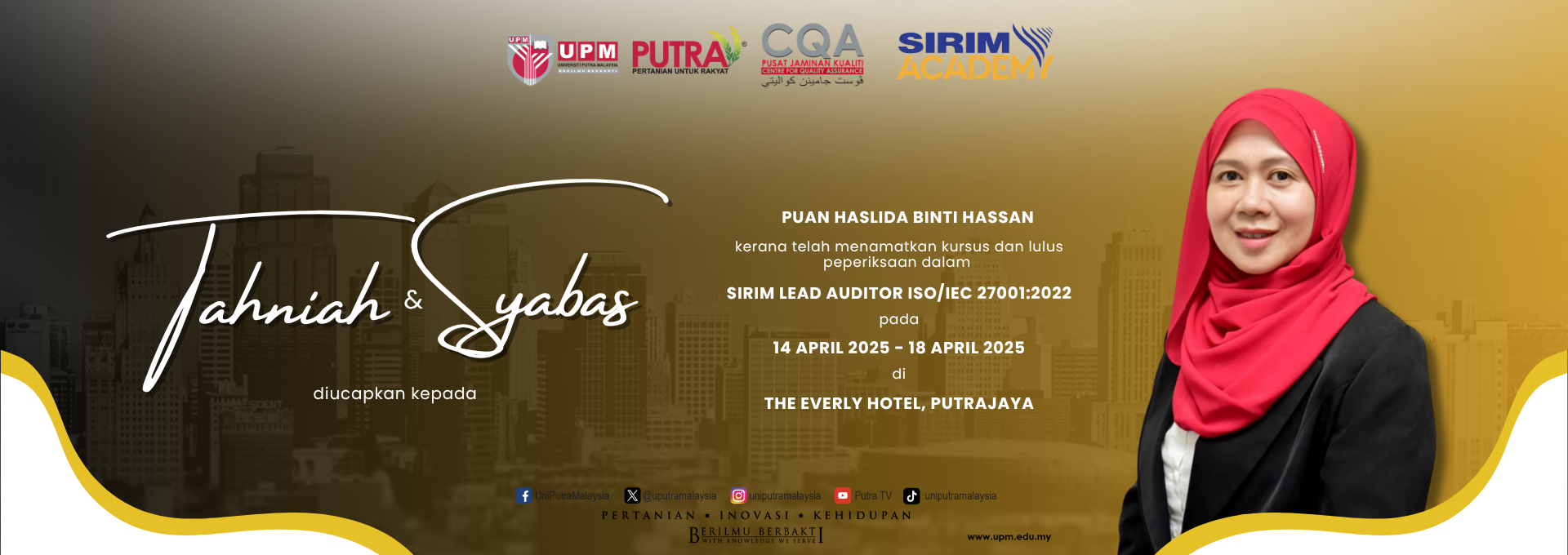 SIRIM Lead Auditor 2025