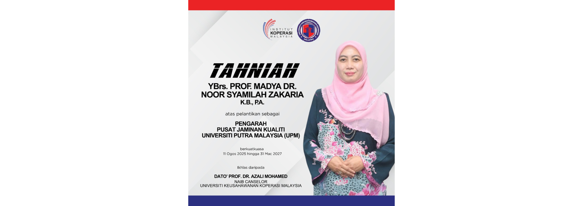 UKKM ucap Tahniah