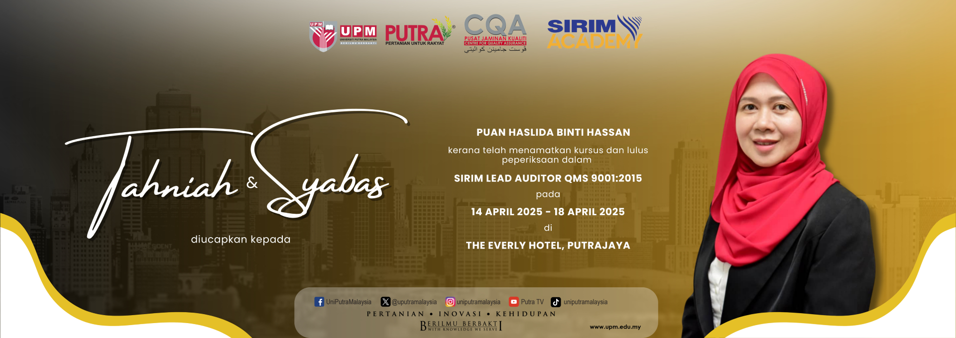 SIRIM Lead Auditor 2025